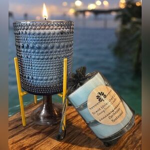 CARIBBEAN TEAKWOOD, SCENT UNLEASHED LLC LUXURY HAND POURED SCENTED CANDLES